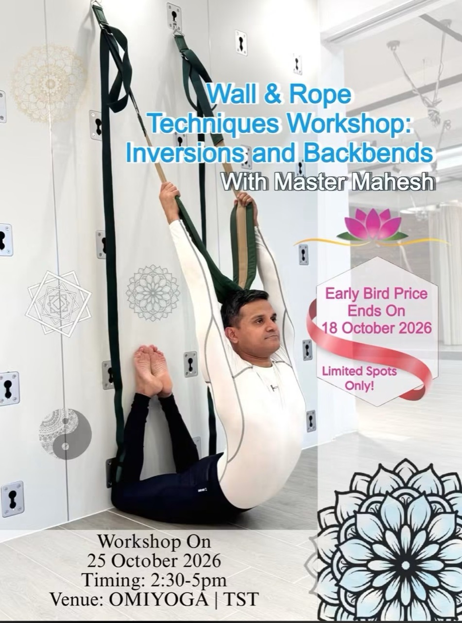 Wall & Rope Techniques Workshop：Master Mahesh 主領倒立與後彎